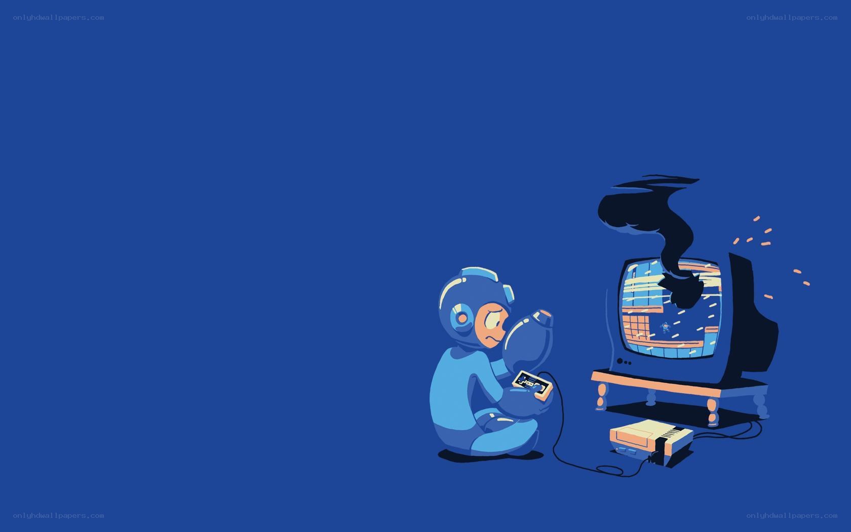 Mega Man gaming scene