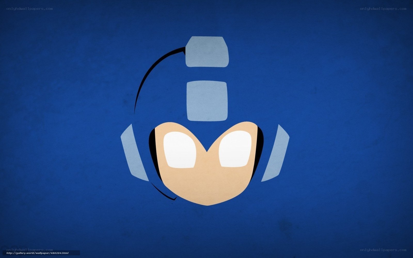 Mega Man head logo