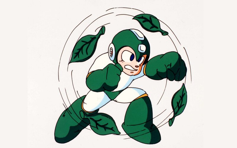 Mega Man in Leaf Form