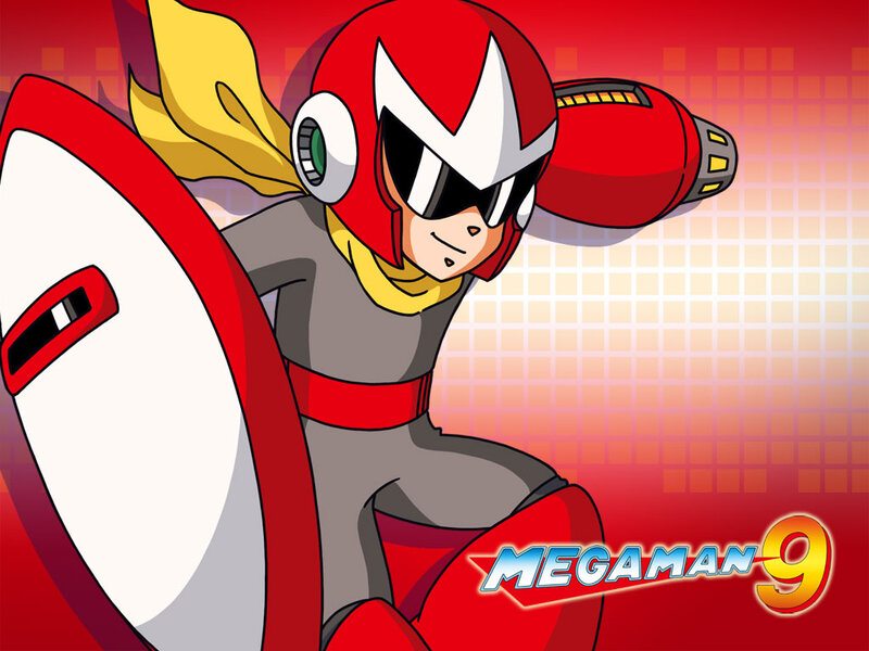 Mega Man in Red Armor
