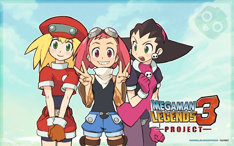 Mega Man Legends 3 Project characters