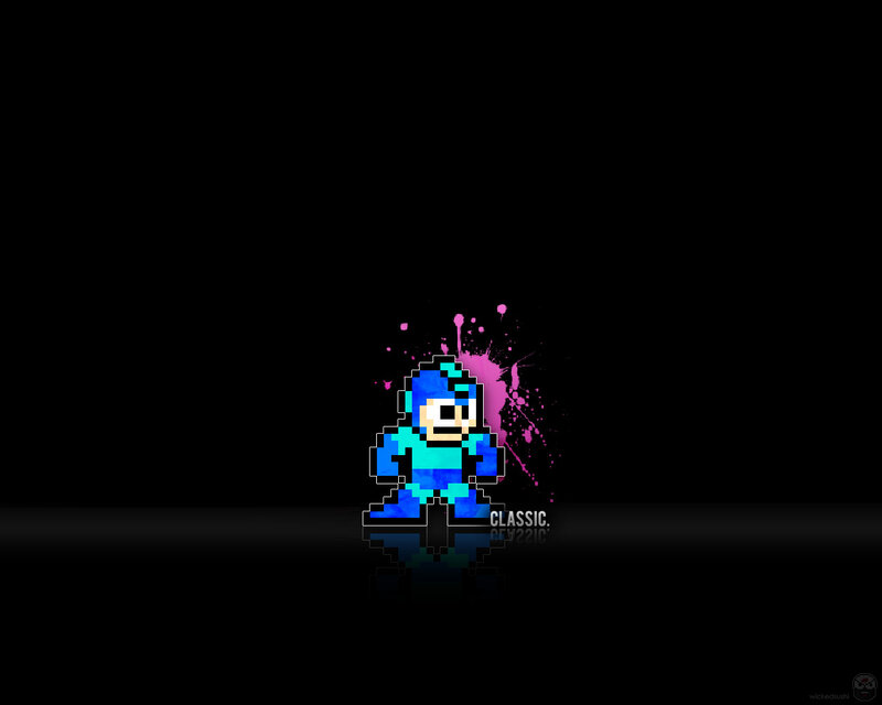 Mega Man pixel art