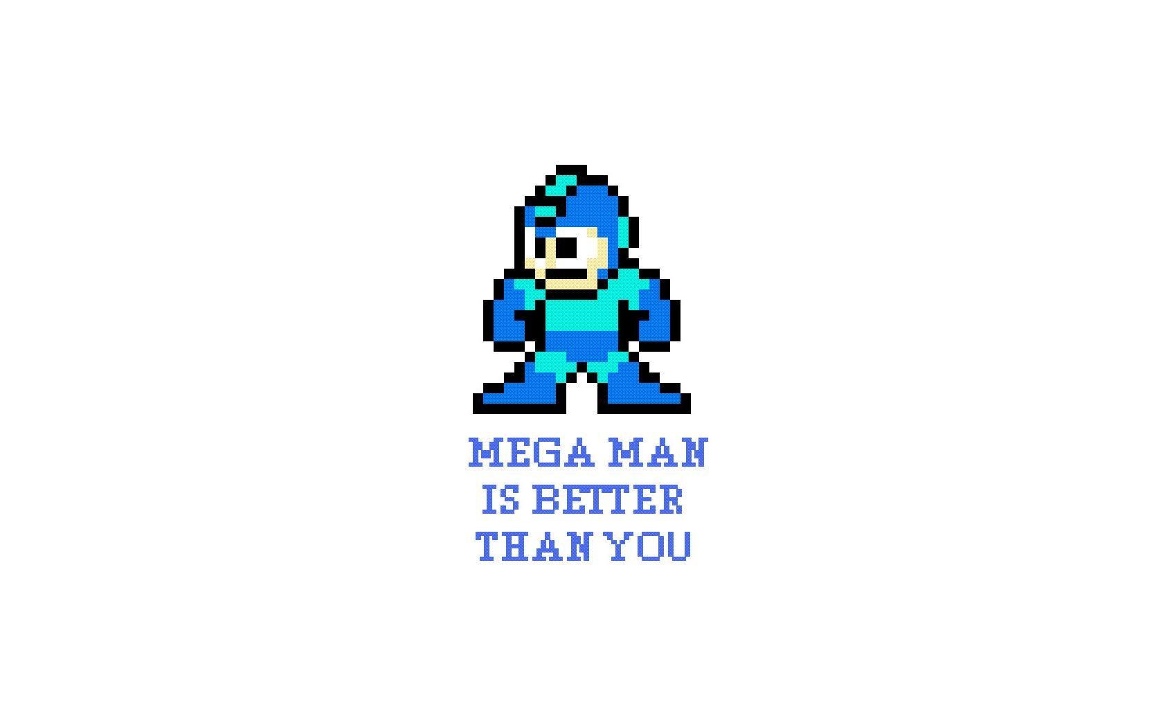 Mega Man pixel art