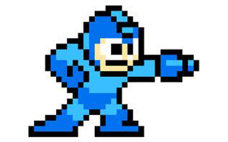 Mega Man pixel art