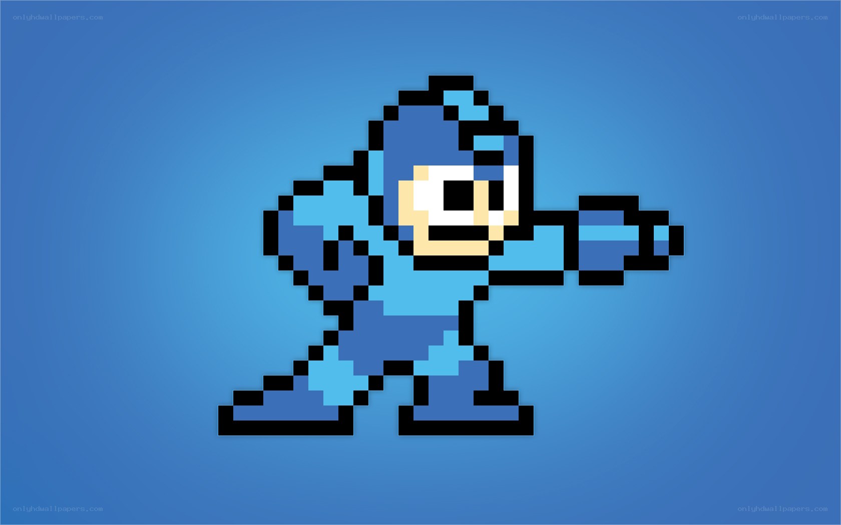 Mega Man pixel art