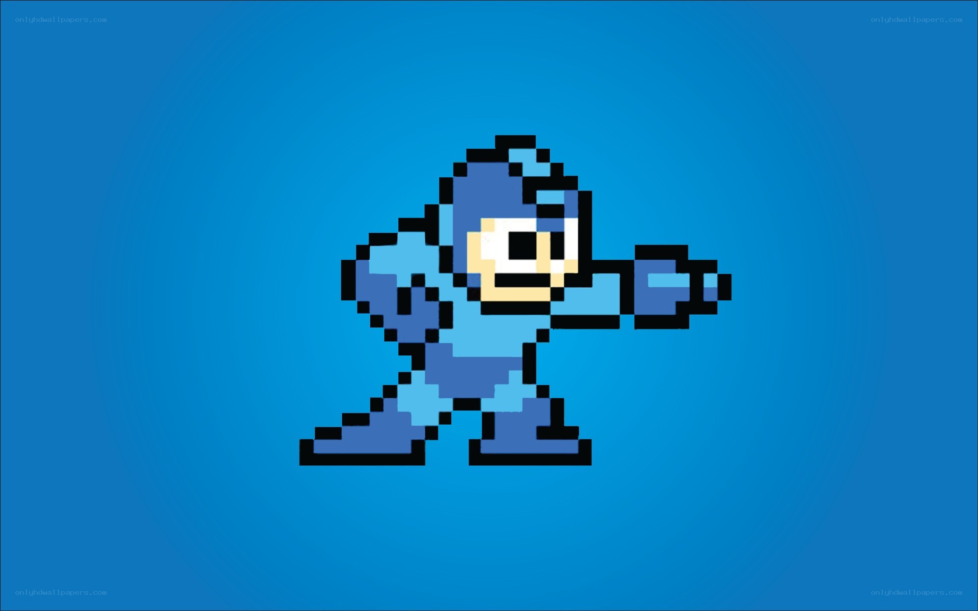 Mega Man pixel art