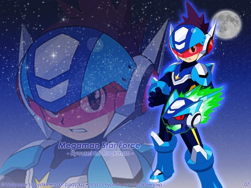Mega Man Star Force artwork