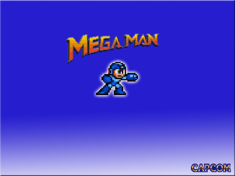 Mega Man title screen