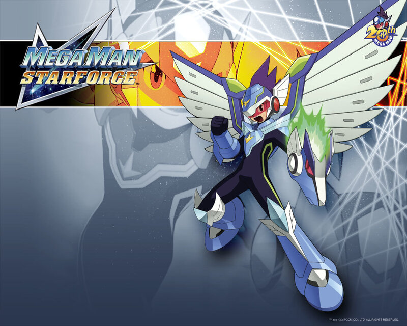 Mega Man with Wings