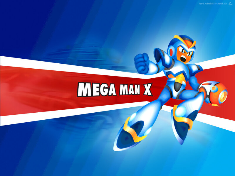 Mega Man X action scene