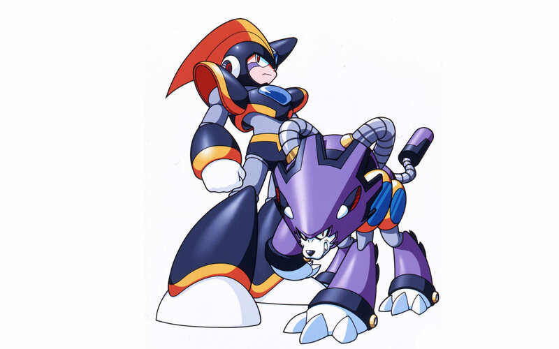 Mega Man X and his partner