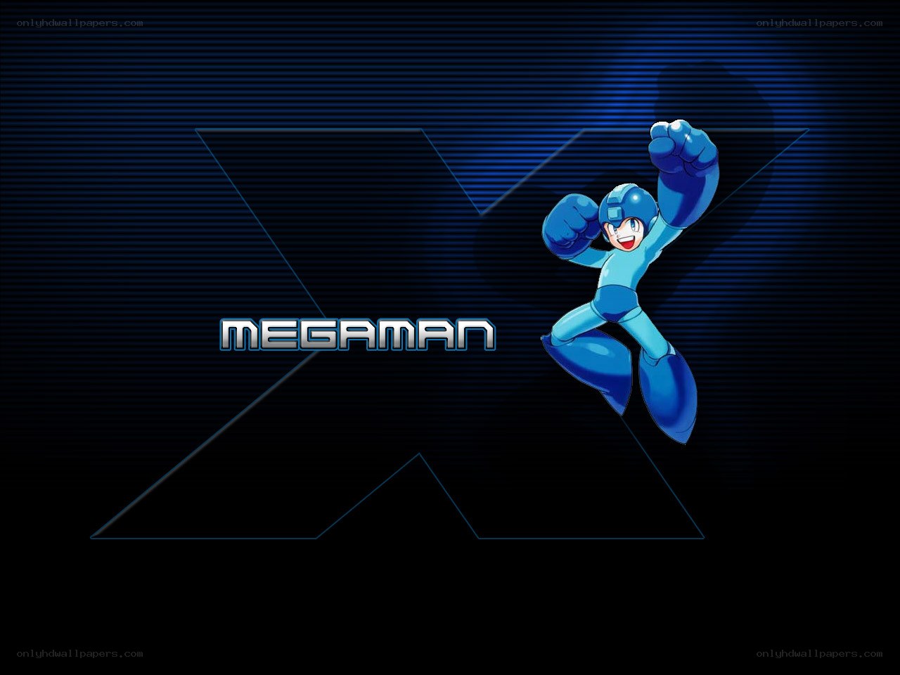 Mega Man X character art