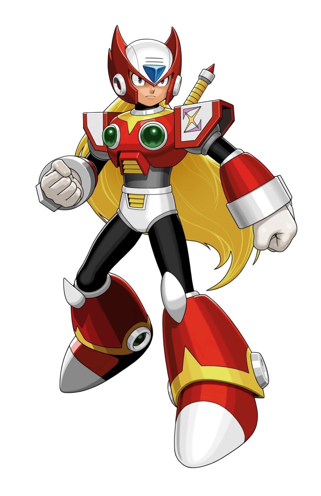 Mega Man X character art