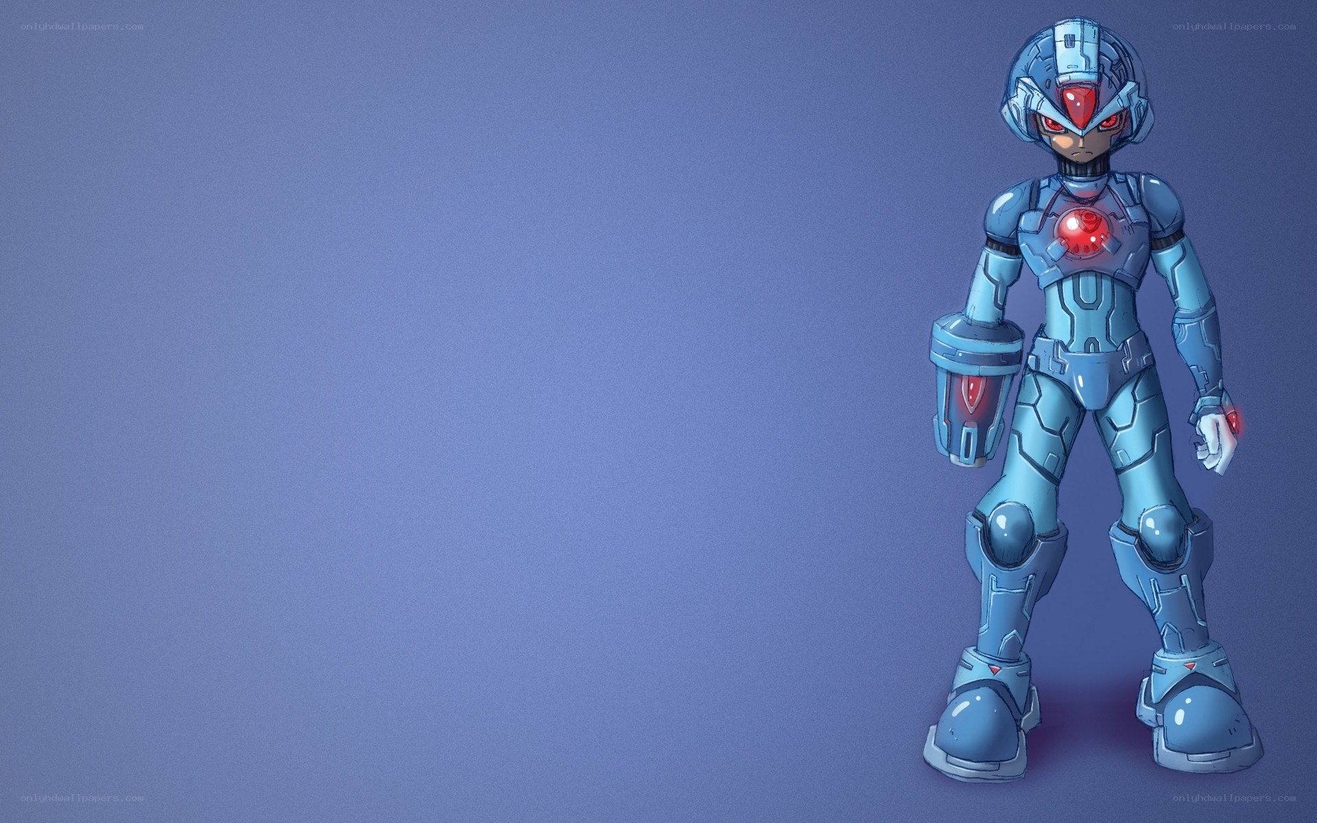Mega Man X character art