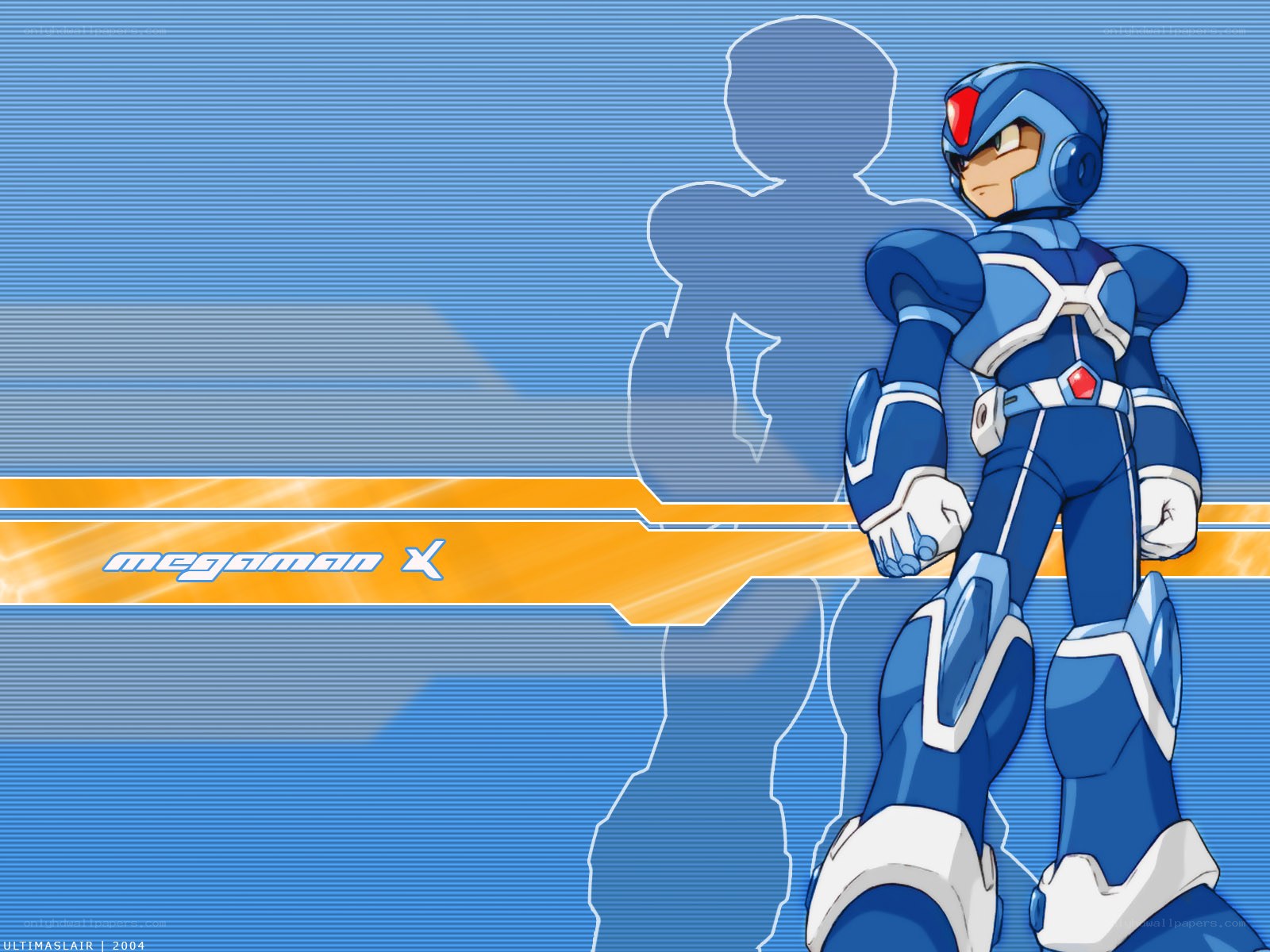 Mega Man X character art