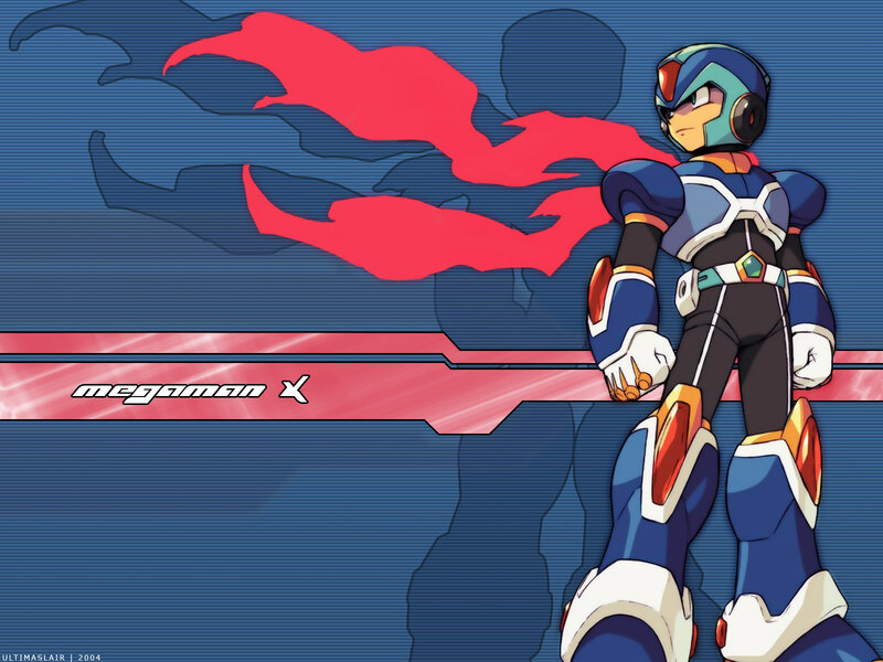 Mega Man X character art