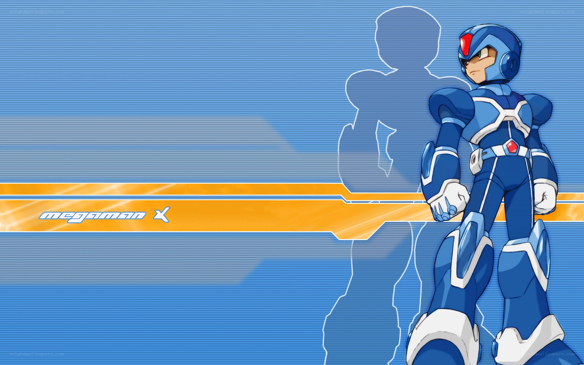 Mega Man X character art