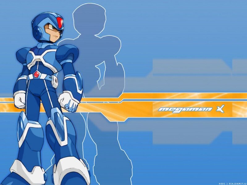 Mega Man X character art