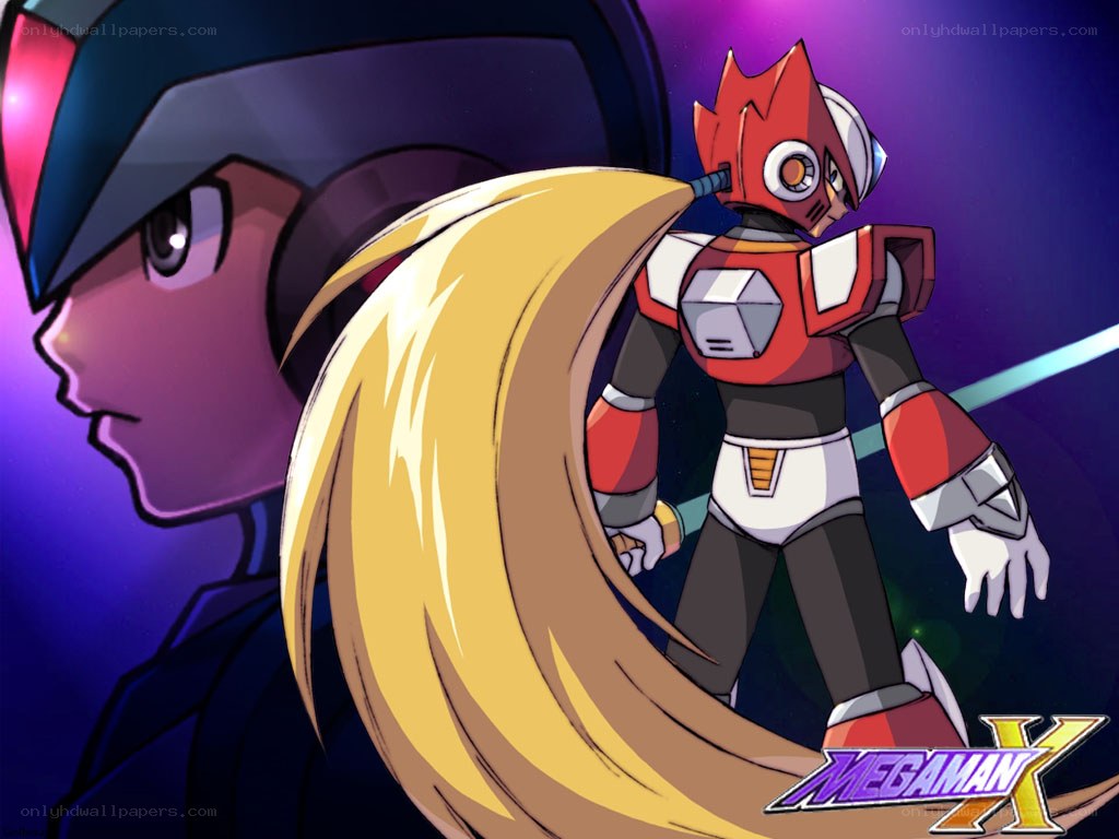 Mega Man X character art