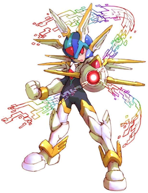Mega Man X character artwork