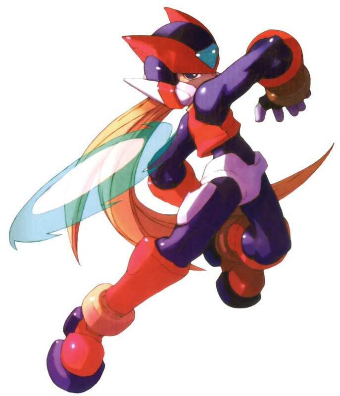 Mega Man X character artwork