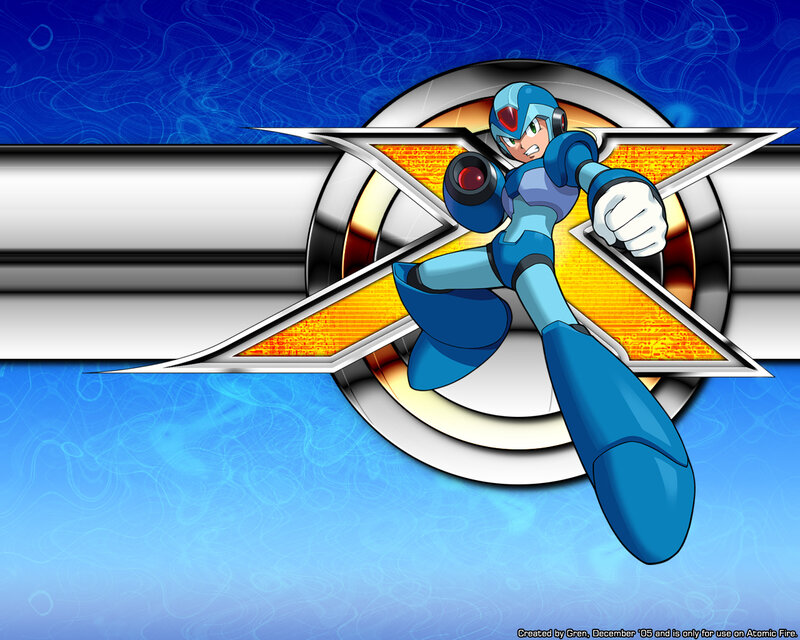 Mega Man X Character — Blue, Action
