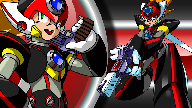 Mega Man X Character — Red