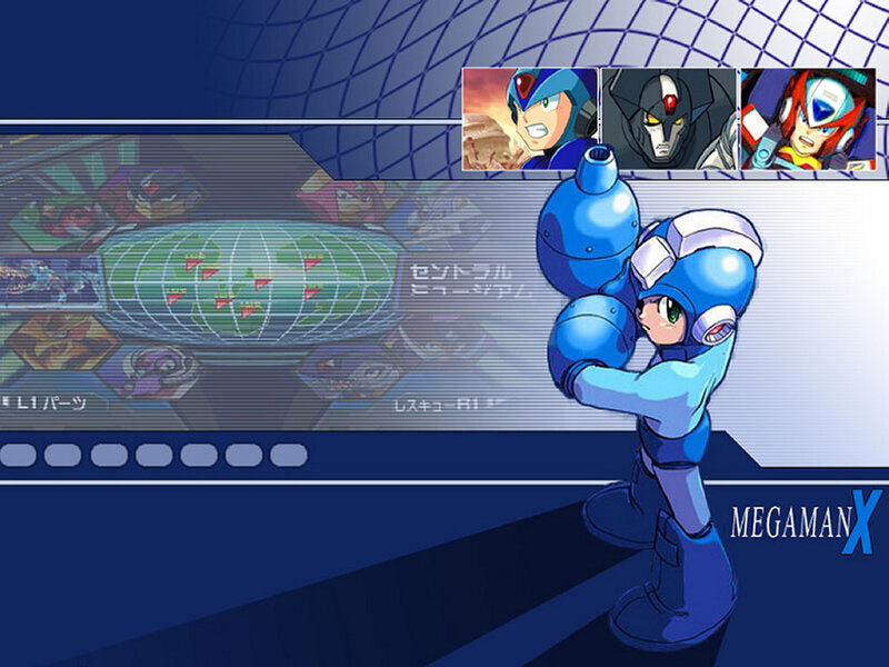 Mega Man X game art