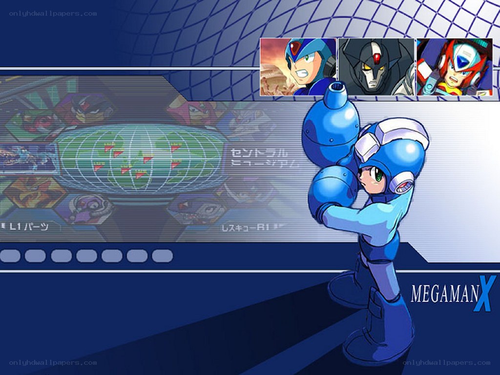 Mega Man X game art