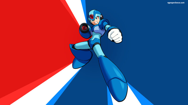 Mega Man X in action