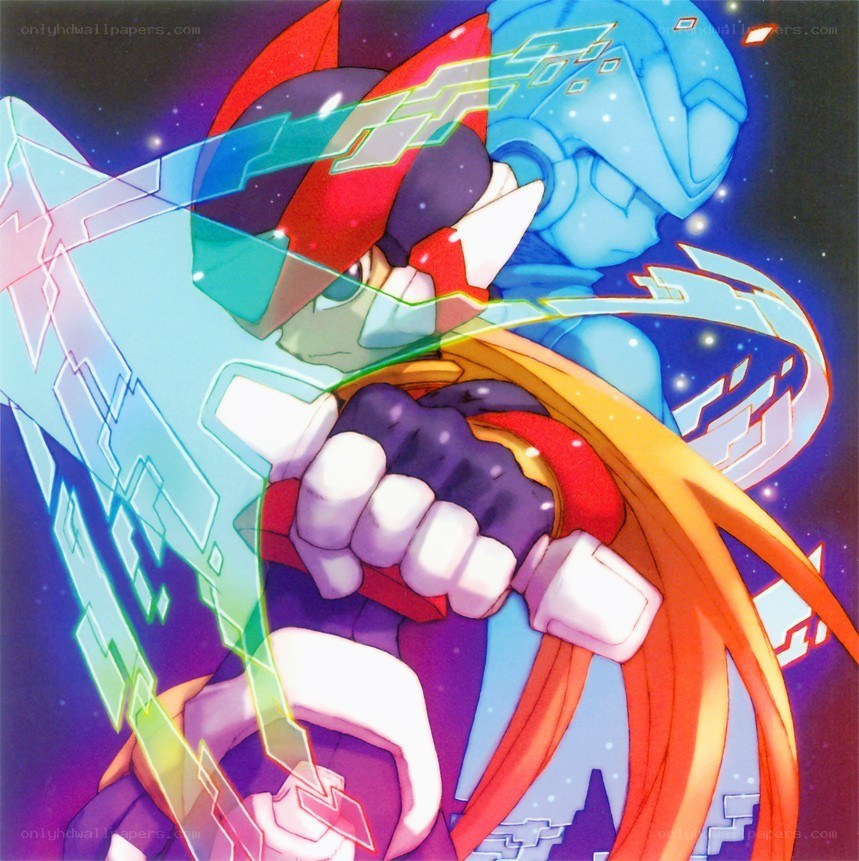 Mega Man X in action