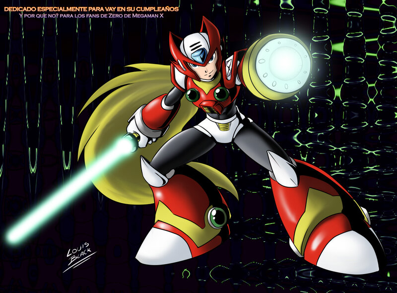 Mega Man X in action