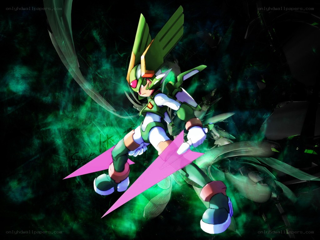 Mega Man X in action