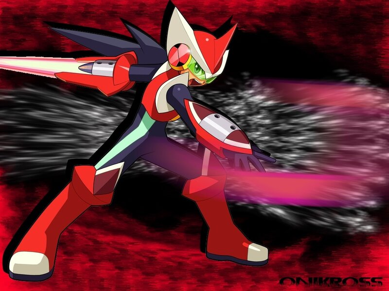Mega Man X in action