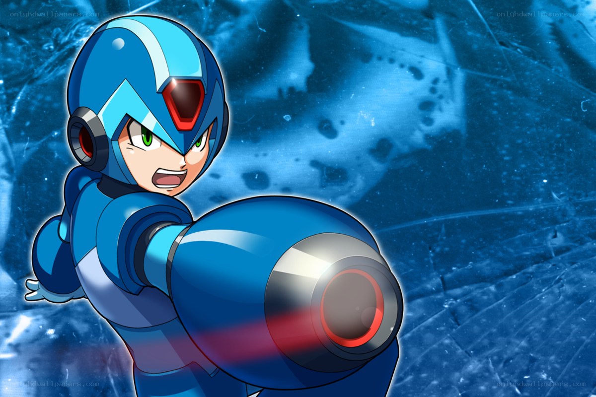 Mega Man X in action