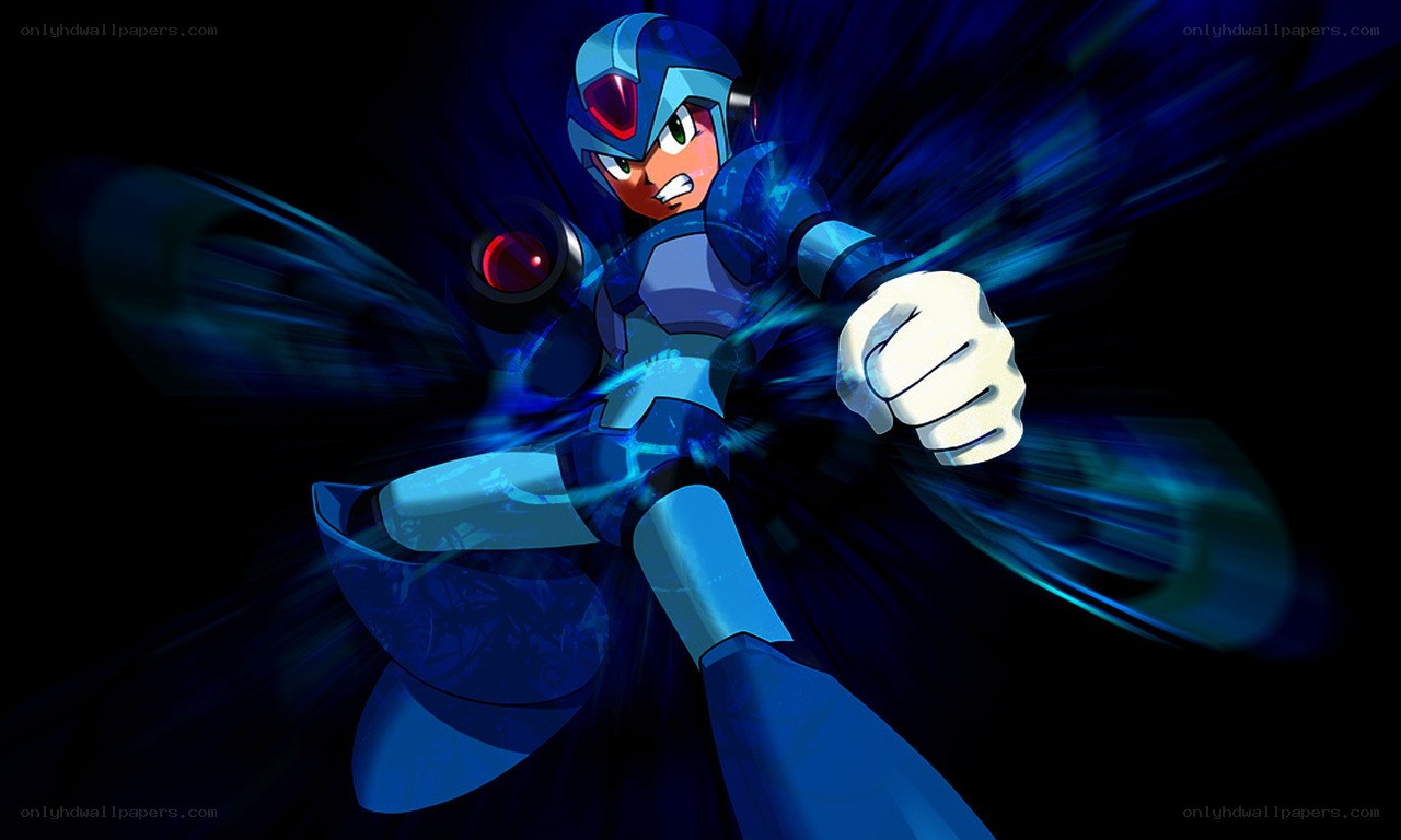 Mega Man X in action