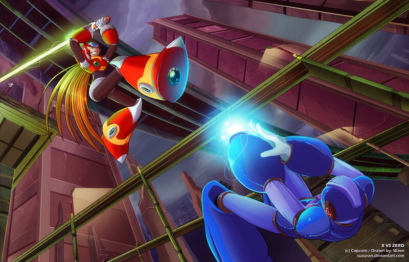 Mega Man X Vs Zero — Blue