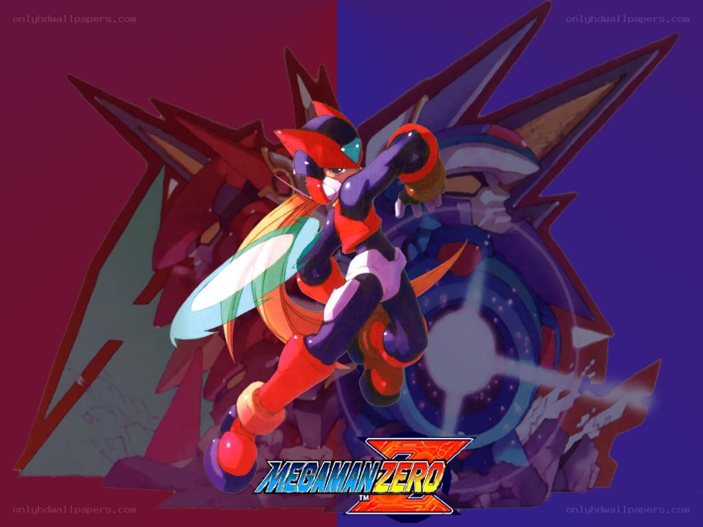 Mega Man Zero 2 character art