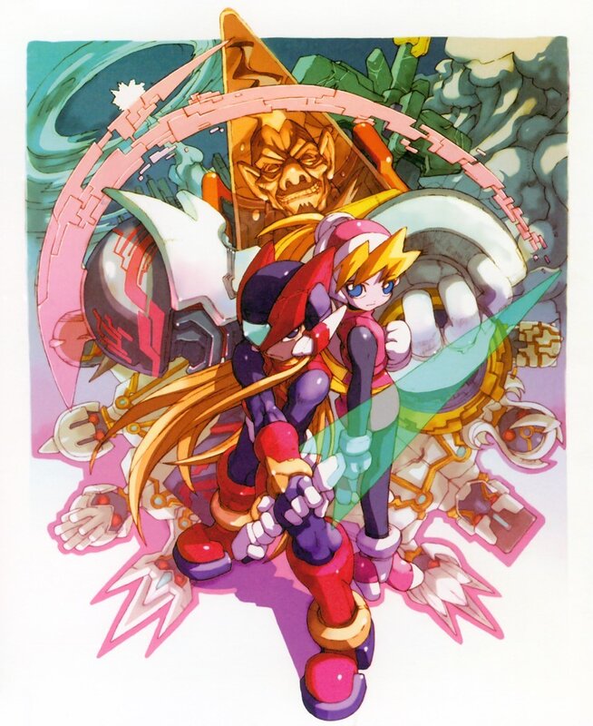 Mega Man Zero and Axl
