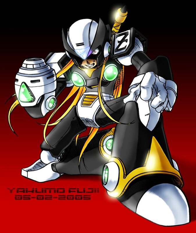 Mega Man Zero character art