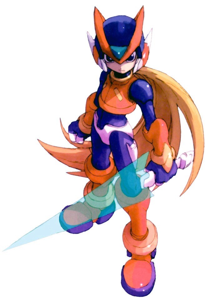 Mega Man Zero character art