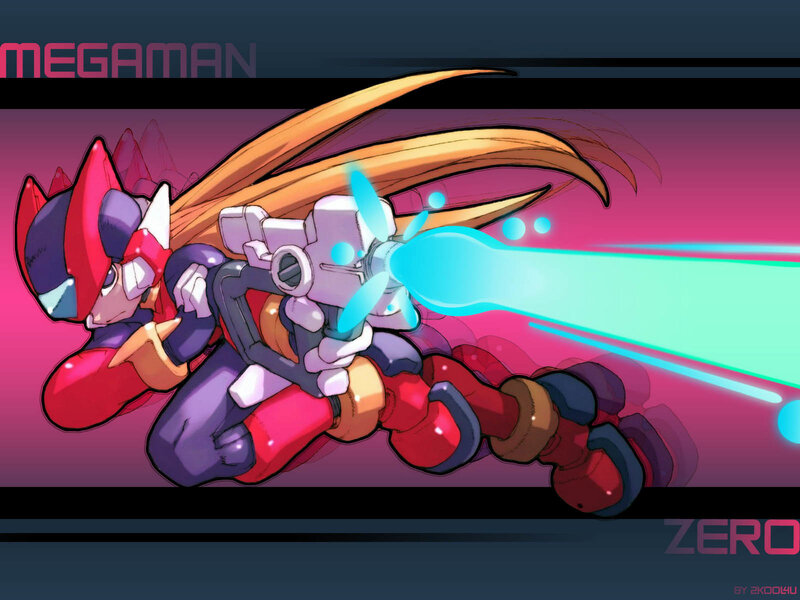 Mega Man Zero Firing Weapon