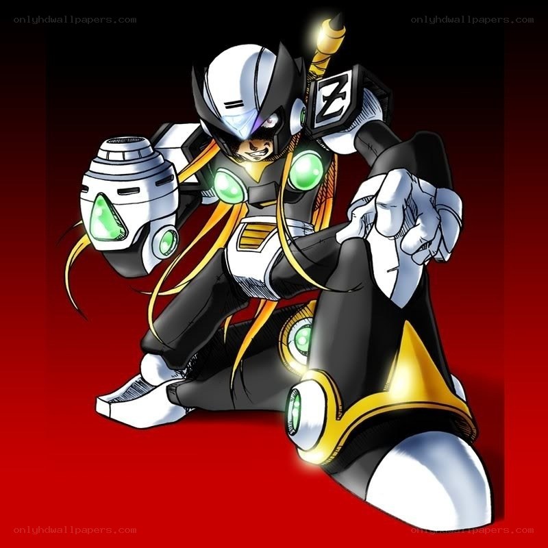 Mega Man Zero in action