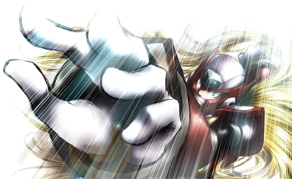 Mega Man Zero in action