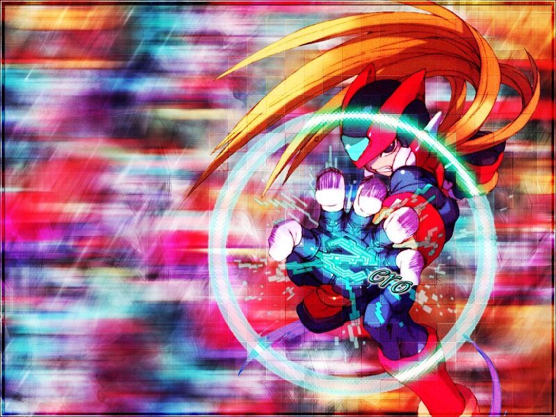 Mega Man Zero in action
