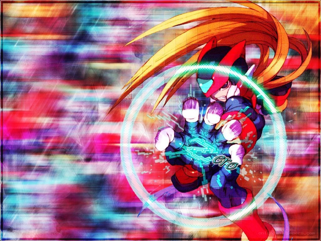 Mega Man Zero in action