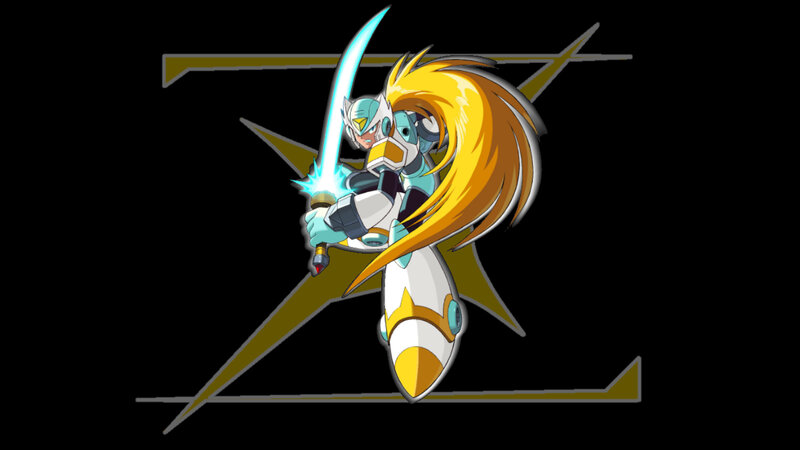Mega Man Zero with sword