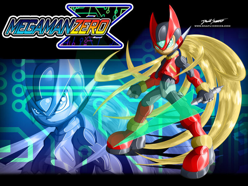 Mega Man Zero X artwork