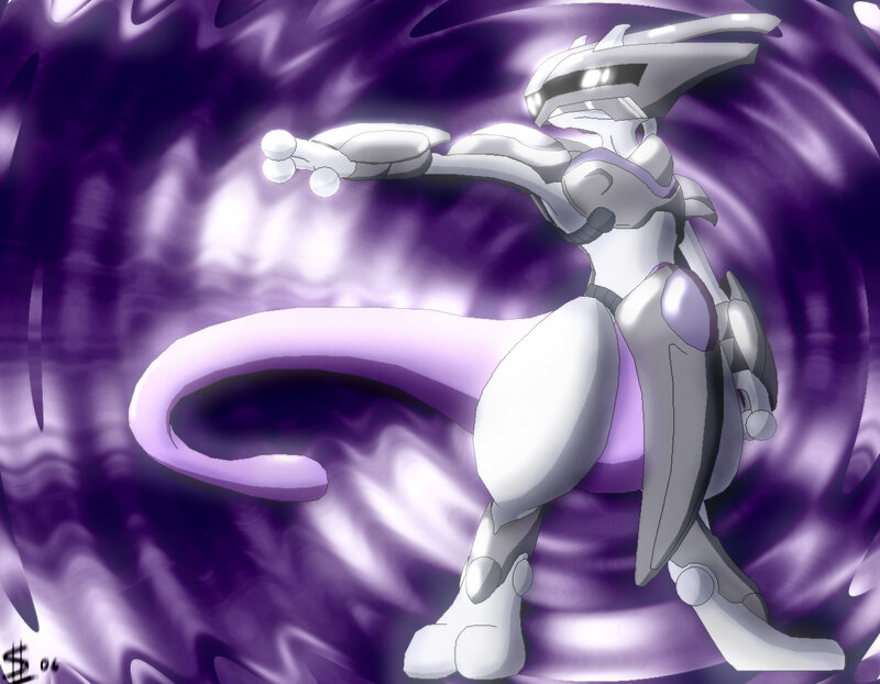 Mega Mewtwo Y in action