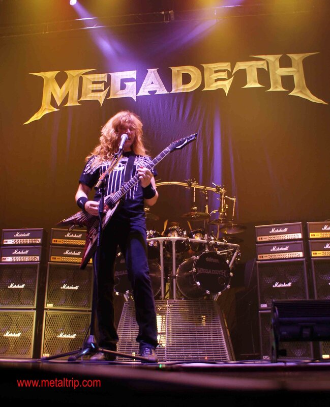 Megadeth concert performance